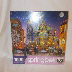 NEW Springbok Russian Christmas 1000 piece jigsaw puzzle in sealed package